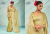 Kiyanaah By Sethnic Dual Tone Velvet Chiffon Designer Saree Wholesale Market In Surat

